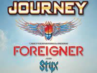 Biglietti Journey, Foreigner e Styx
