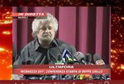 La conferenza stampa di Beppe Grillo al Monnezza Day di Napoli