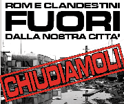 Comizio a Roma contro i campi rom