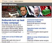 Elezioni italiane sulla stampa estera