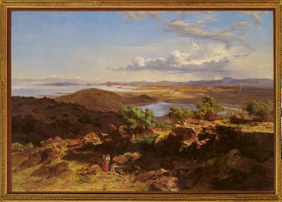 José María Velasco The Valley of Mexico from the Hill of Santa Isabel, 1875