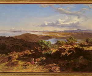 José María Velasco The Valley of Mexico from the Hill of Santa Isabel, 1875
