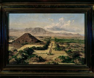 José María Velasco The Pyramid of the Sun in Teotihuacán 1878
