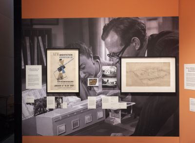 Installation shot of Tropical Modernism - Architecture and Independence at the V&A South Kensington © Victoria and Albert Museum, London