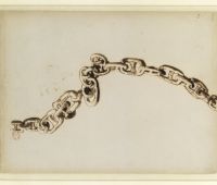 Victor Hugo, Chain, 1864. Pen and brown ink on paper, 19.2 x 26 cm. Bibliothèque nationale de France, Département des Manuscrits