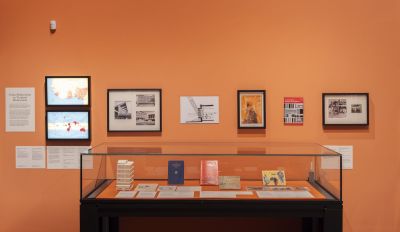 Installation shot of Tropical Modernism - Architecture and Independence at the V&A South Kensington © Victoria and Albert Museum, London