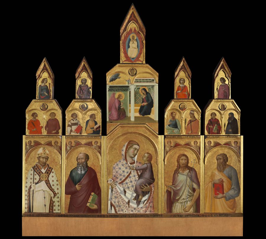Pietro Lorenzetti, Pieve Polyptych, about 1320 - Chiesa di Santa Maria della Pieve, Arezzo © Gentile concessione dell’Ufficio Beni Culturali della Diocesi di Arezzo-Cortona-Sansepolcro / L.A.D. Photographic di Angelo Latronico