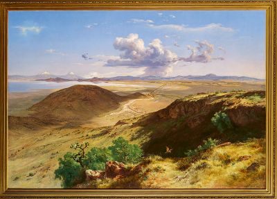 José María Velasco The Valley of Mexico from the Hill of Santa Isabel, 1877