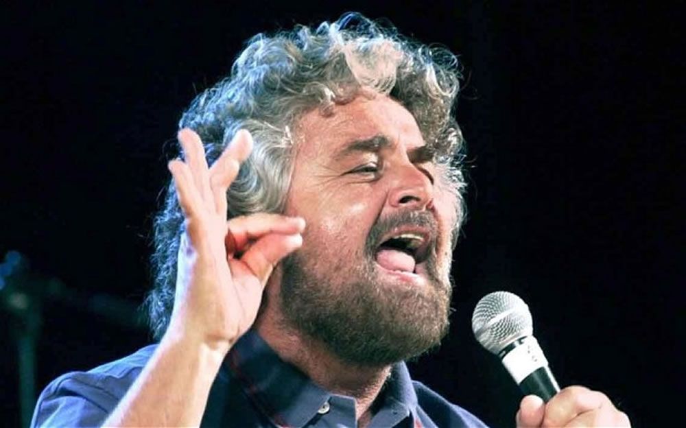 Beppe Grillo Londra