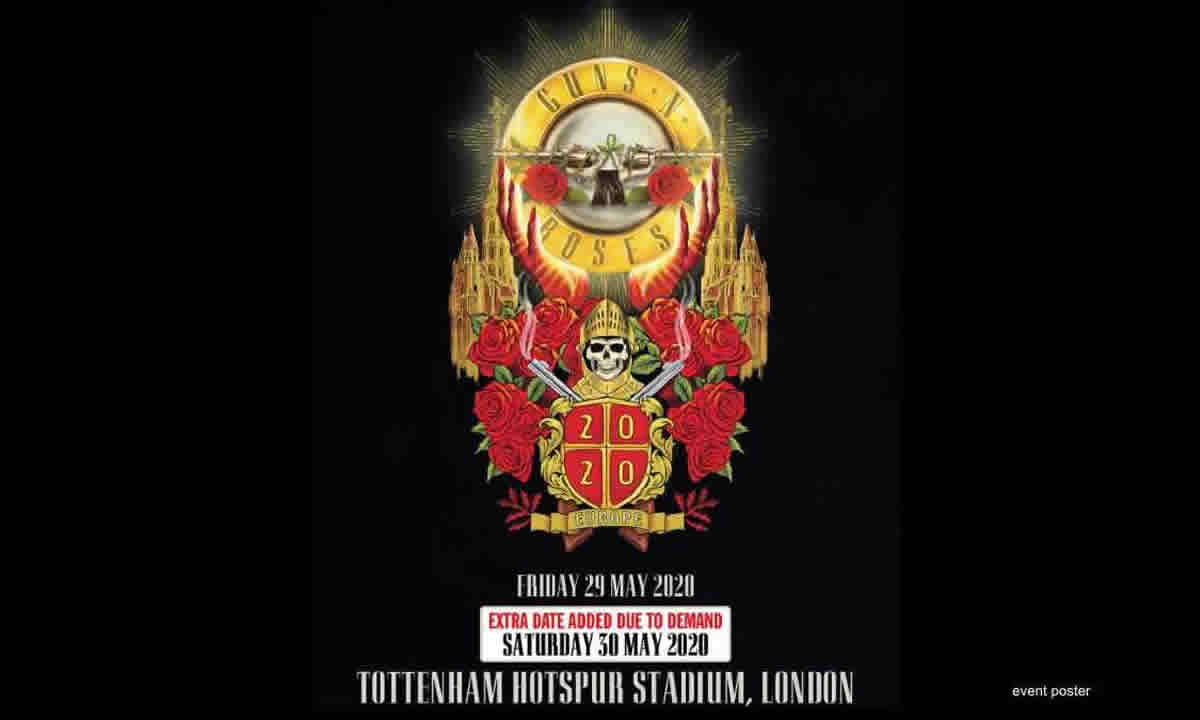 Guns N 'Roses in concerto a Londra
