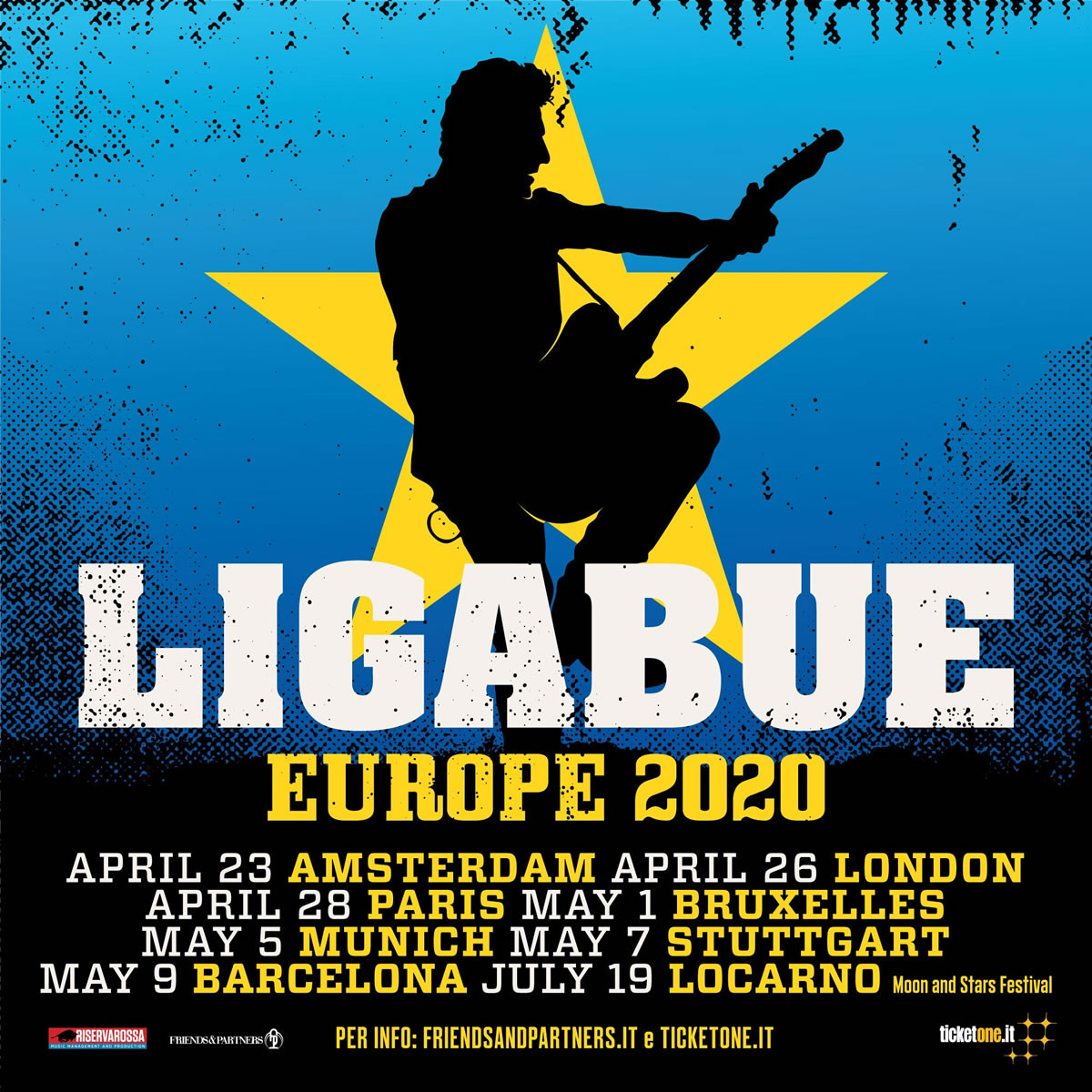 Ligabue in concerto a Londra