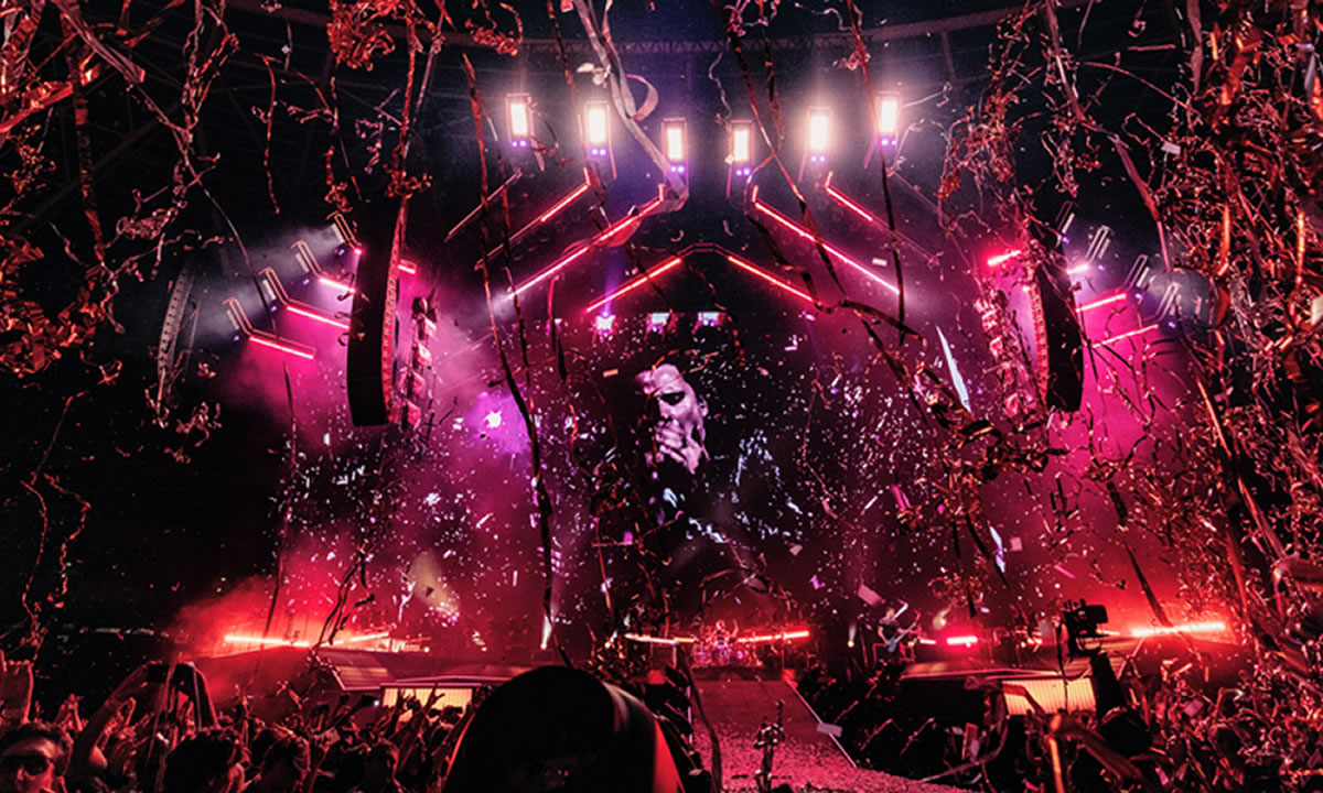 Muse in concerto a Londra
