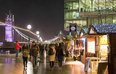 Christmas By The River at London Bridge