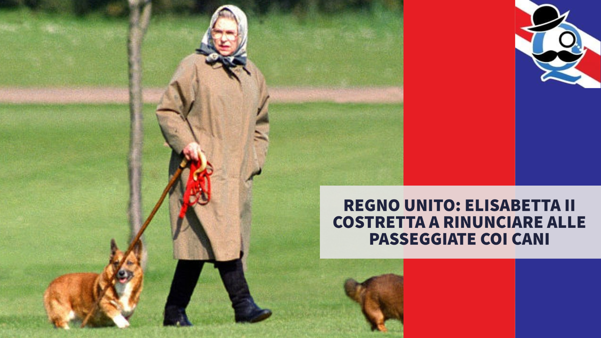 Regno Unito Elisabetta II Costretta A Rinunciare Alle Passeggiate Coi 