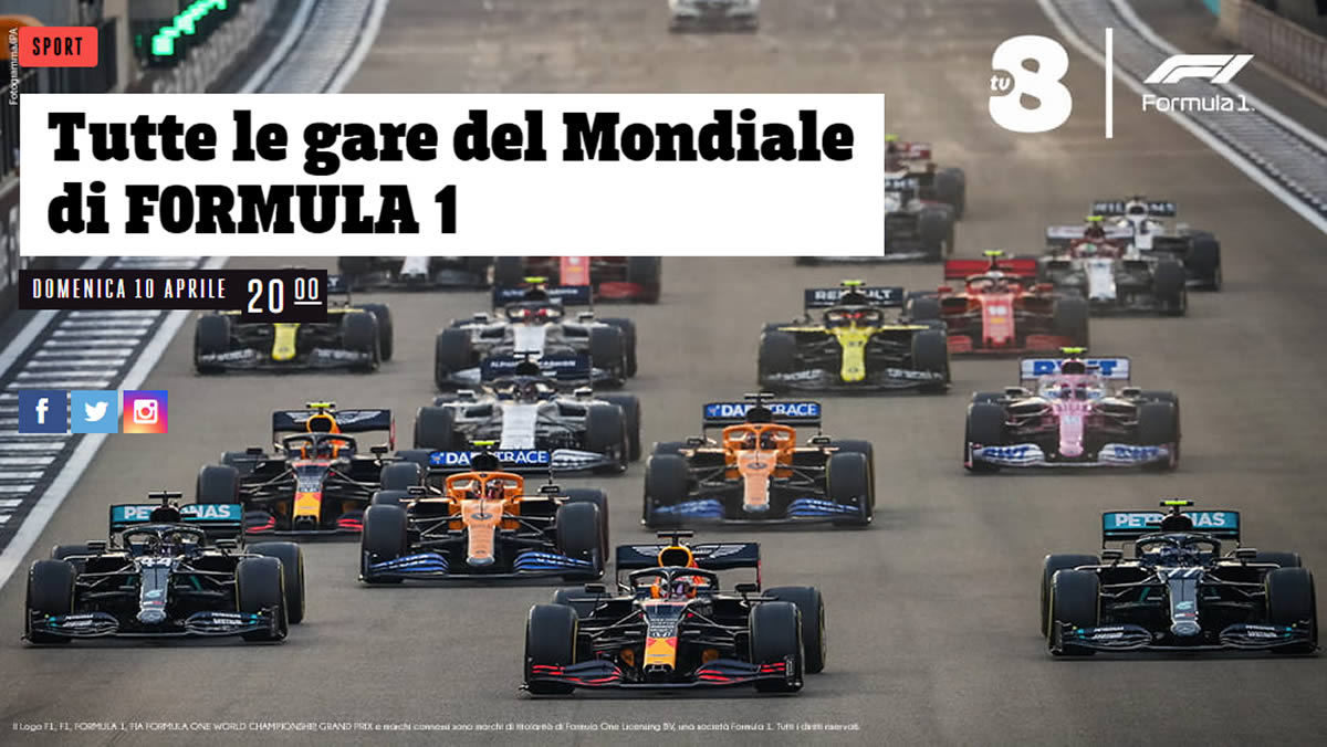 F1 in diretta streaming