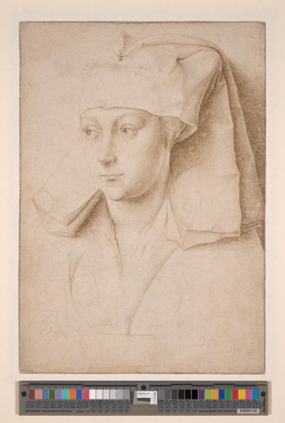 Portrait of an unknown young woman, Rogier van der Weyden, 1435-1440 (c.)