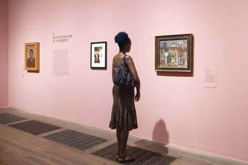Vista installazione mostra Frida Kahlo