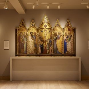24. The Medieval and Early Renaissance Gallery at The Courtauld Gallery. Photo © David Levene