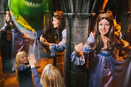 Shrek's Adventure maze