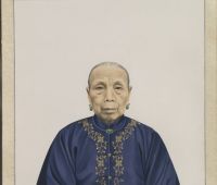 Unidentified artist, Portrait of Lady Li (Lu Xifu's Wife). Ink and colour on paper, China, about 1876. Gift of Mr. Harp Ming Luk. With permission of ROM (Royal Ontario Museum), Toronto, Canada. © ROM.