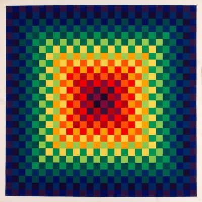 Julio Le Parc, Series 46 n° 8-10, 1972. Lent by the Atelier Le Parc 2026