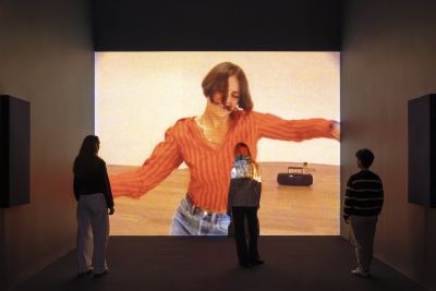 Tracey Emin A Second Life Tate Modern installation view with Why I Never Became a Dancer 1995.