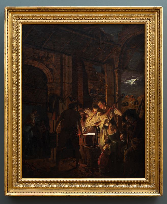 Joseph Wright of Derby: The Blacksmiths Shop