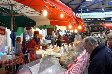 Il momento migliore per andare al mercato di Greenwich è il weekend