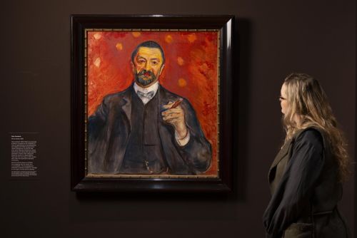 Felix Auerbach (1906) by Edvard Munch
