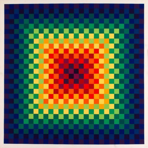 Julio Le Parc, Series 46 n° 8-10, 1972. Lent by the Atelier Le Parc 2026