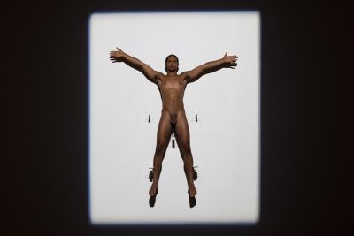 Gallery view of the Marina Abramović exhibition from 23 September 2023 – 1 January 2024