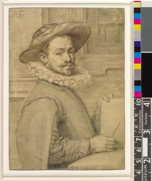 Self-portrait, Hendrik Goltzius, 1589