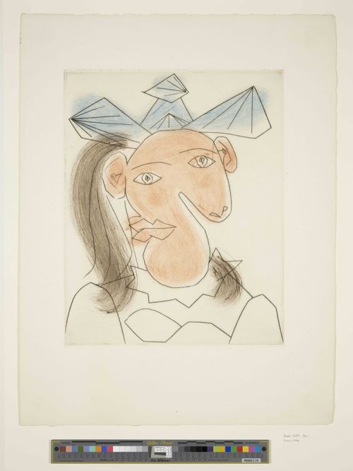 Head of a woman no. 7. Portrait of Dora Maar, 1939 © Succession Picasso/DACS, London 2024.