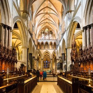 Salisbury, interno della cattedrale
