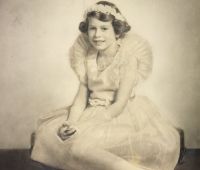 Queen Elizabeth II
when Princess Elizabeth of
York, Elliott & Fry, 1934.