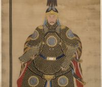 Unidentified artist, Ancestor portrait of a bannerman. With permission of ROM (Royal Ontario Museum), Toronto, Canada. © ROM.