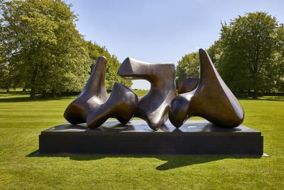 Henry Moore: Three Piece Sculpture Vertebrae 1968-69