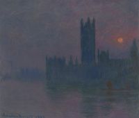 7. Claude Monet (1840-1926),
Houses of Parliament, Sunset,
1900-1903, oil on canvas, 81.2 x
92cm. Hasso Plattner Collection