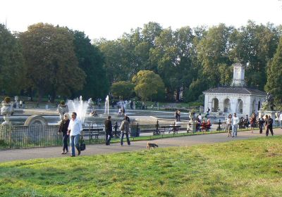 Gli Italians Gardens si trovano sul lato settentrionale dei Kensington Gardens