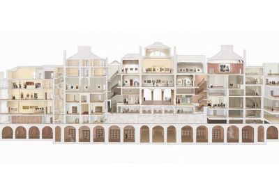 Illustration of Courtauld Connects redevelopment courtesy Witherford Watson Mann Architects