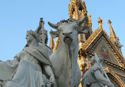 Albert Memorial a Kensington Gardens
