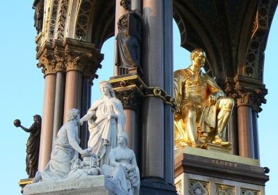 Albert Memorial a Kensington Gardens