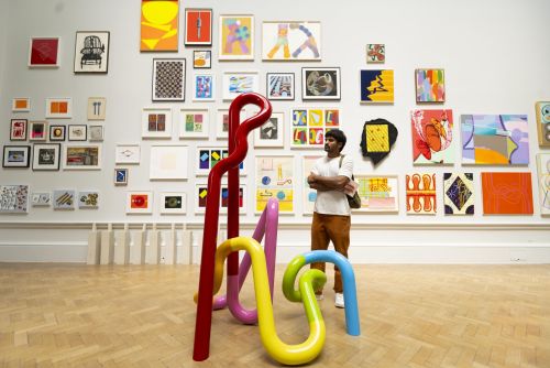 Royal Academy Summer Exhibition - Vista panoramica delle oltre 1200 opere esposte nelle sale principali