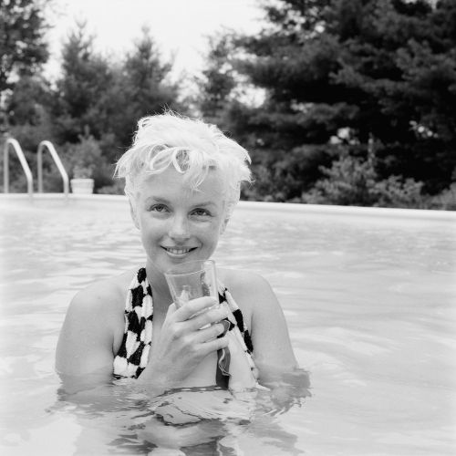 Marilyn Monroe, 1955, by Milton H. Greene.