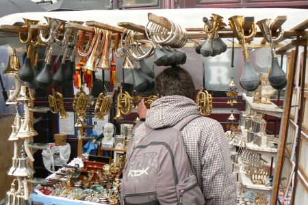 Portobello Road, strumenti musicali d'antiquariato