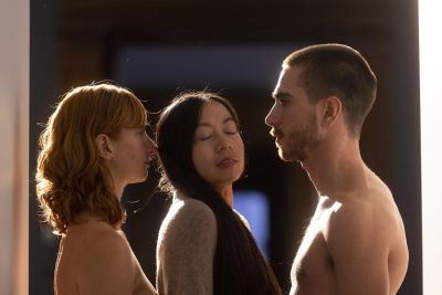 Gallery view of the Marina Abramović exhibition at the Royal Academy of Arts, London