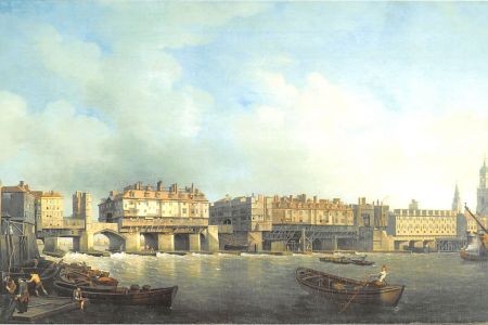Old London Bridge, 1757 Samuel Scott