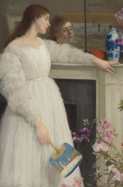 James McNeill Whistler, Symphony in White, No. 2: The Little White Girl. 1864. Tate.