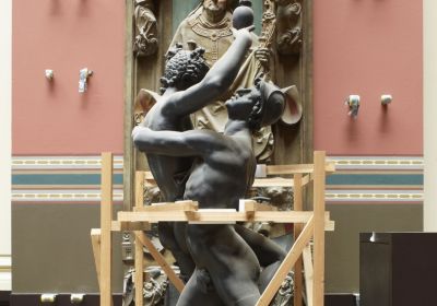 Plaster casts in the Ruddock Family Cast Court include a state of Mercury and Psyche in 1865 © Victoria and Albert Museum, London