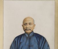 Unidentified artist, Portrait of Lu Xifu. Ink and colour on paper, China, about 1876. Gift of Mr. Harp Ming Luk. With permission of ROM (Royal Ontario Museum), Toronto, Canada. © ROM.